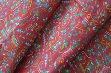 Silk Fabric, Vintage Recycled Sari Silk Fabric, Gift wrapping, Collage, Mixed