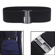 Classic Elastic Wide Belts Boho Waistband Elegant Dress Coat Girdle For Women