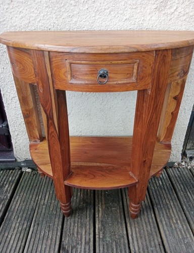 Half moon mango wood - half,