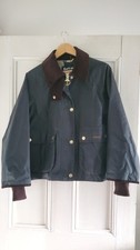 Cropped Beadnell Waxed Jacket Women's UK 18 - BNWT Sage Green