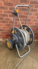 Hozelock Freestanding Hose Cart with 50m Hose Pipe - Was £79