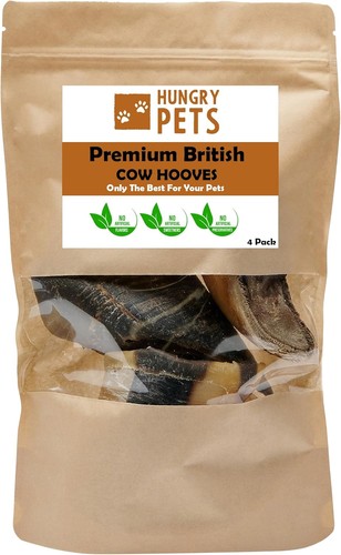 Premium cow hooves dog treat - cow,