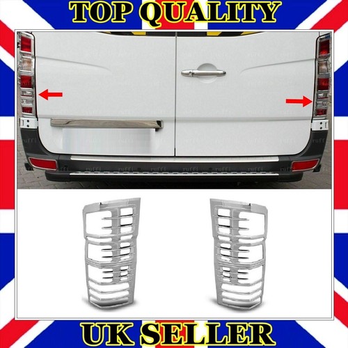 Chrome rear lamp frame trim - rear, 2