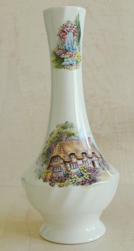 Melba ware vase tall - melba, 8”