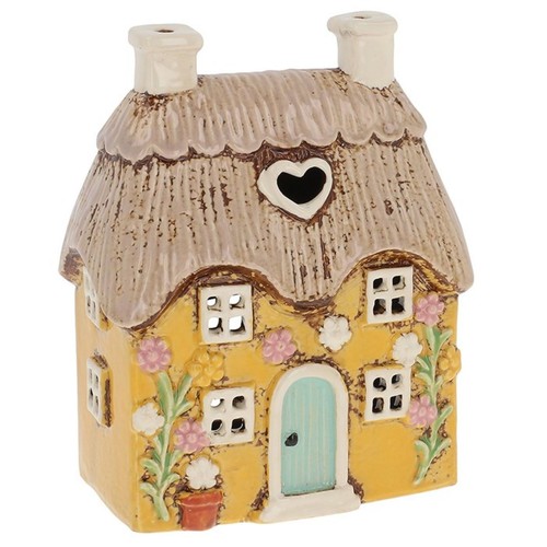Village pottery small yellow - village,