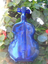 Vintage cobalt blue glass - vintage, 8"