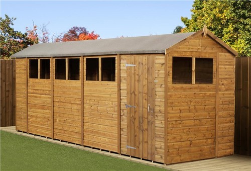 Empire apex garden shed - shed, wooden