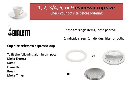 Bialetti genuine 4 - 6, 9