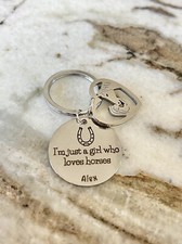 Personalised Horse Keyring | Horse Keyring | Horse Gift | Birthday