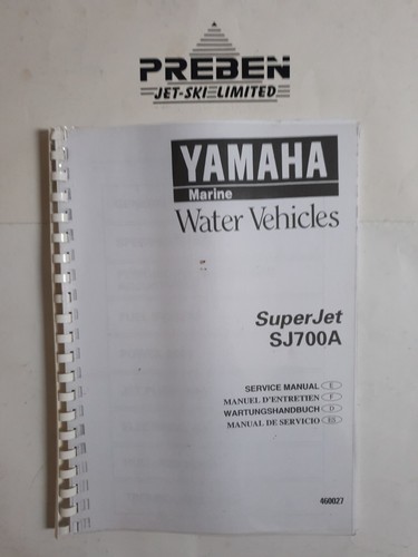 Yamaha superjet sj700a service - yamaha,