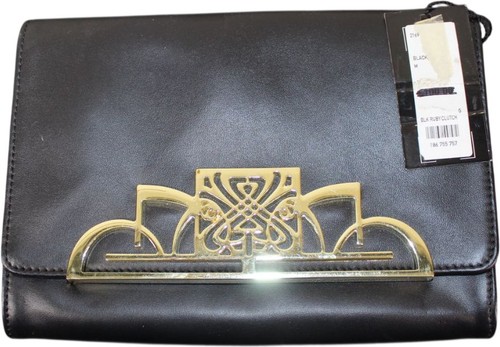 Biba black ruby clutch - black,