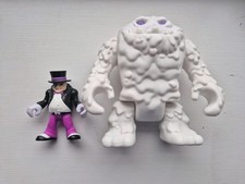 Imaginext DC Super Friends Snowman Clayface and Penguin figures