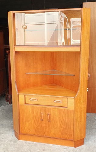 Vintage plan teak corner - vintage,