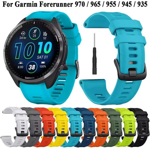 Sports silicone watch strap - silicone,