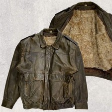 Vintage 90s Leather Flight