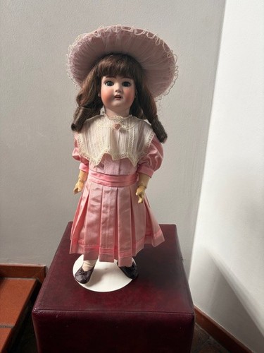 Antique bisque porcelain - porcelain, doll
