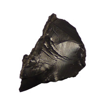 Whitby Jet Unpolished Rough Piece Natural UK Mineral Specimen 4g 36mm