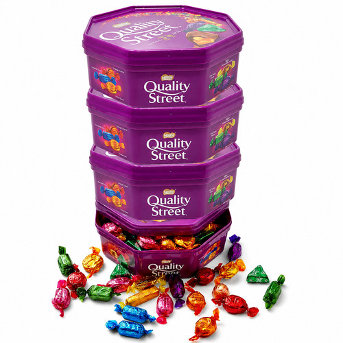 Quality street chocolate tubs - quality,
