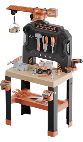 Smoby black decker bricolo - black, &