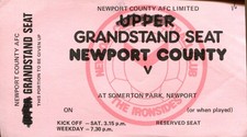 Newport County Ticket