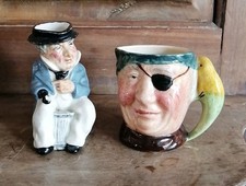 2 VINTAGE RETRO MINIATURE