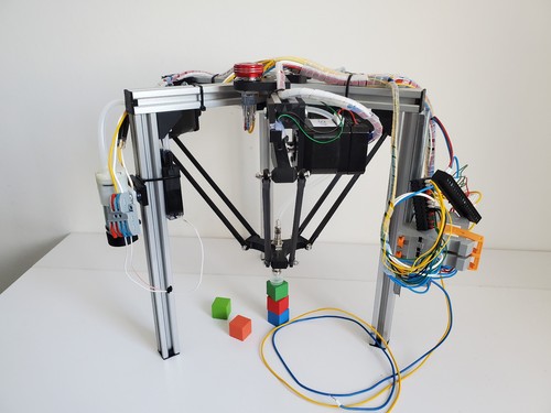 Mini delta robot plc learning - delta,