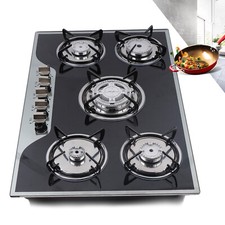 5 Burner Gas Stove Cast Iron