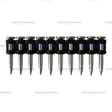 1000x collated concrete nails 27mm - for Spit Pulsa 27, 40, 65 & 800 - HC6/27