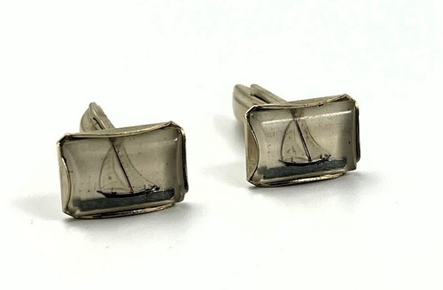 Vintage cufflinks pioneer - cufflinks,