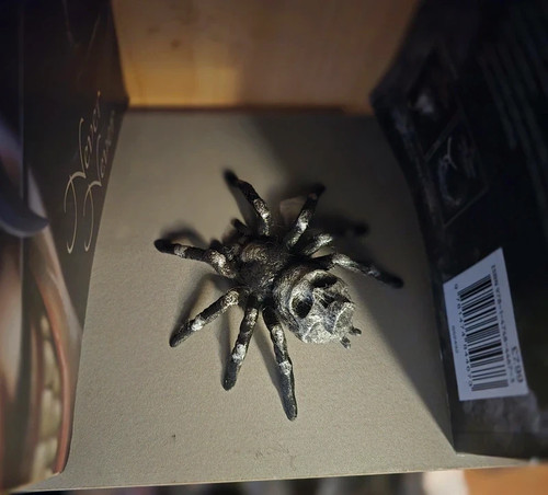 Spider ornament skull - skull,