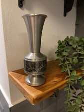 Pewter Bud Vase Nautical Panel