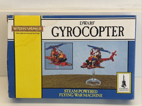 Dwarf gyrocopter metal - metal, box