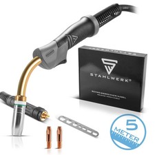 Stahlwerk Mig Mag Welding Torch MB25 AK25 5m Hose Package Euro Central Connection