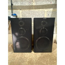 Pair Of Sony 3-Ways Bookshelf