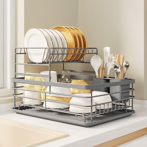 Kitchen dish drainer - dish,