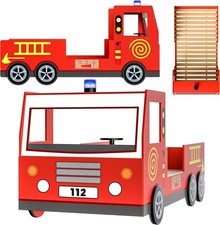 Children’s Fire Engine Bed