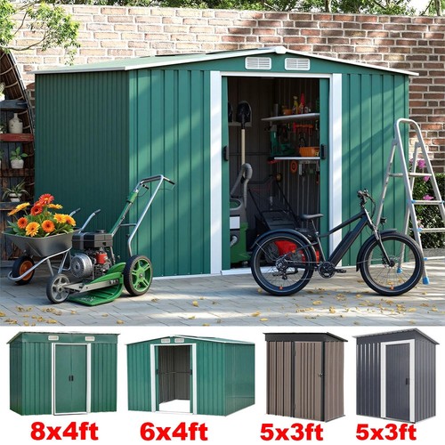 8ft metal garden storage - 10, x