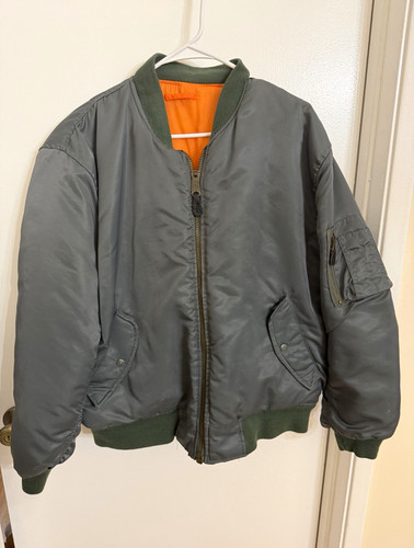 Alpha industries gray - gray, orange