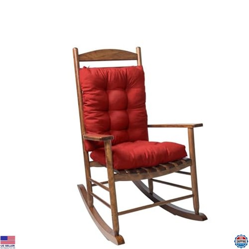 Burgundy high back chair - back,