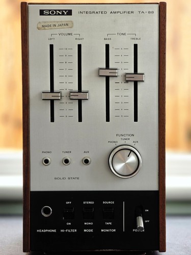 Sony stereo integrated - ta-88,