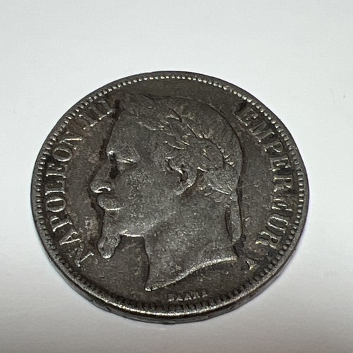French francs 1868 - french, 5