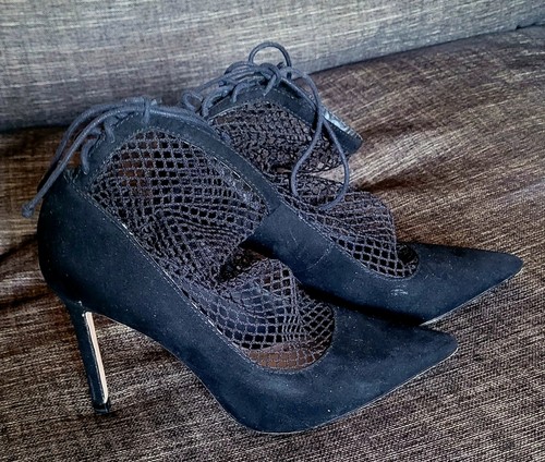 Zara black high - , shoes
