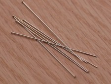 Sterling Silver Flat HEAD PINS