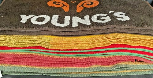 Various new bar - bar, towels