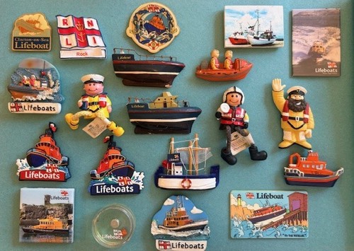 Souvenir fridge magnet rnli - fridge,