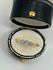 Antique Edwardian Three Stone