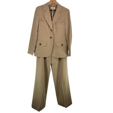 Vtg Italian Wool Safari Style