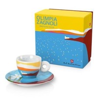 Illy Art Collection Barcolana 2019 Olimpia Zagnoli Espresso Cup Set, New Original Box