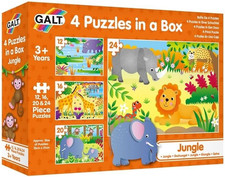 Galt Toys, 4 Puzzles in a Box