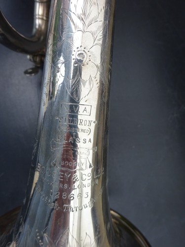 Trumpet boosey silver - &, co